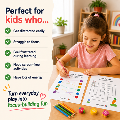 The Focus Method - Train Your Child's Focus in 10 Minutes — Screen-Free